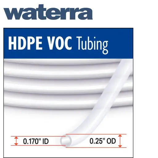 Tubing - Waterra (low-flow) HDPE 100ft x 1/4" 
