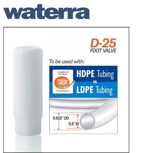 Waterra | D-25 Footvalves